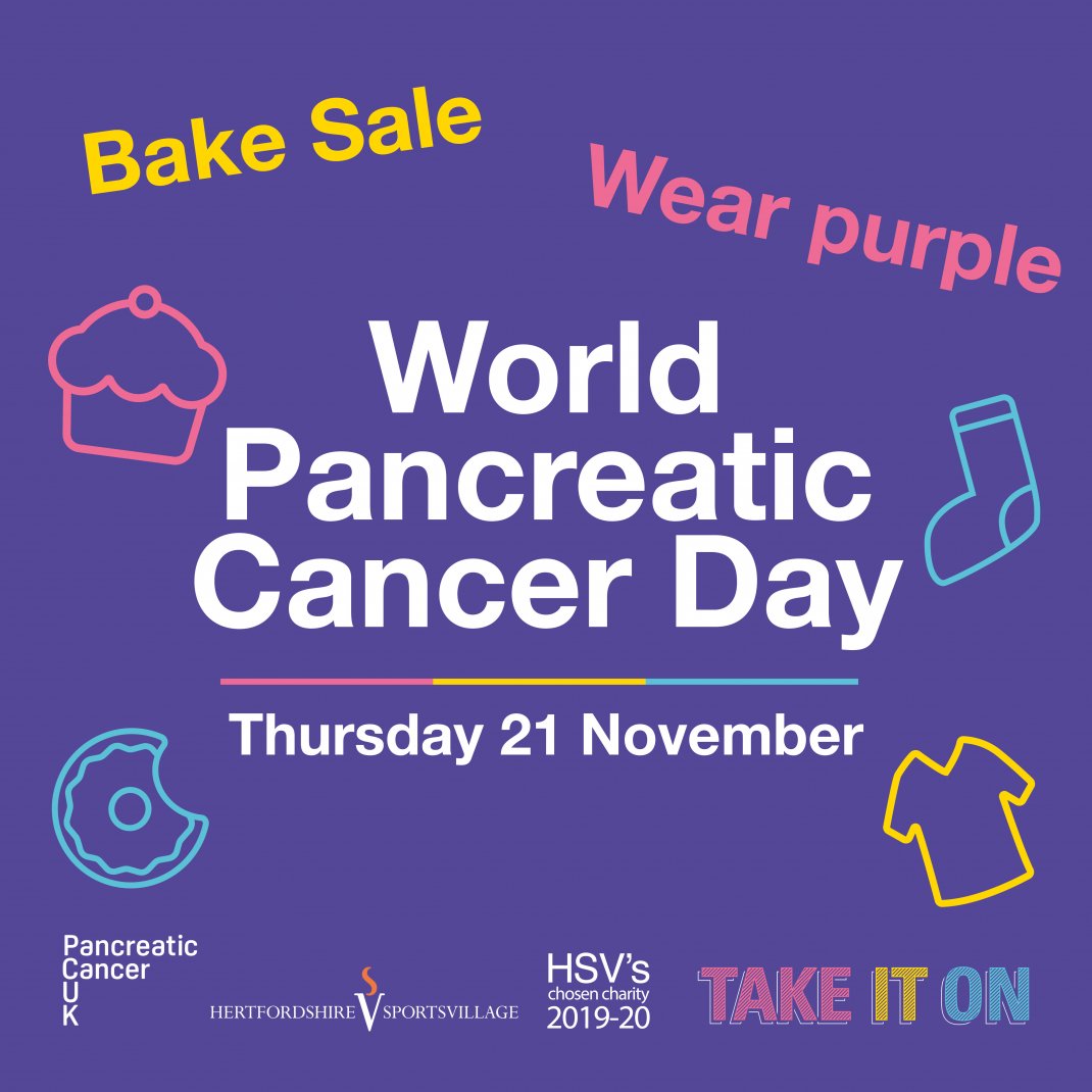 Purple Reign For World Pancreatic Cancer Day