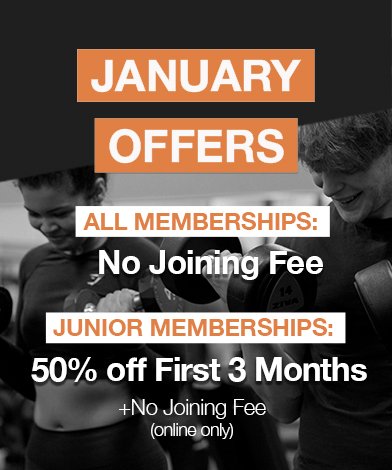 January Gym Membership Deals